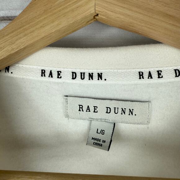 Rae Dunn MAMA crewneck‎ Fleece Lined Pullover Size Large - Picture 3 of 6